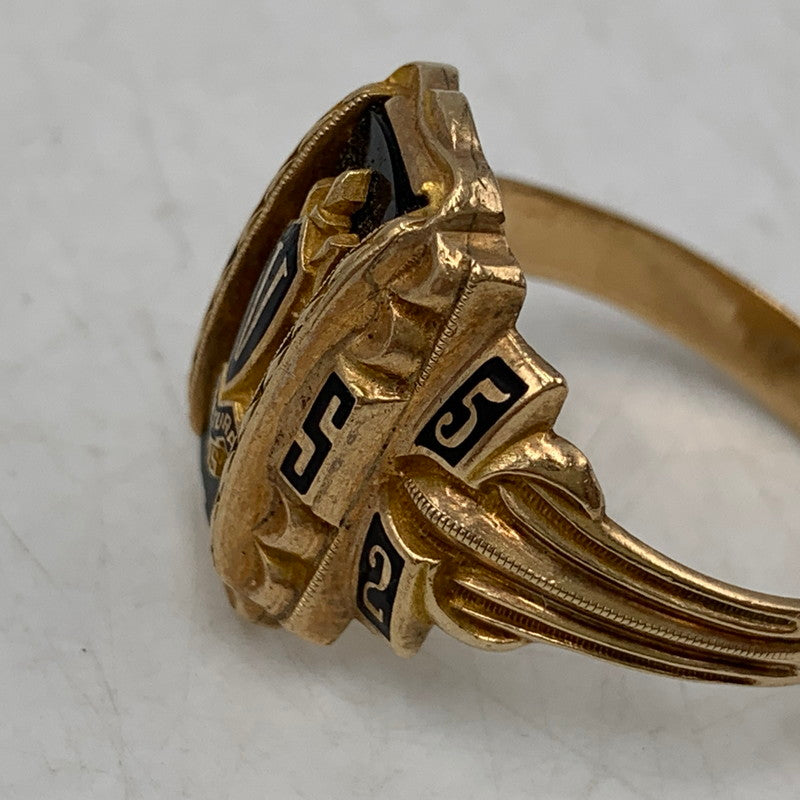 【中古品】【メンズ/レディース】 HERFF JONES ハーフジョンズ 10K VENTURA HS CLASS RING リング 指輪 アクセサリー 192-260806-as-21-izu カラー：ゴールド 万代Net店