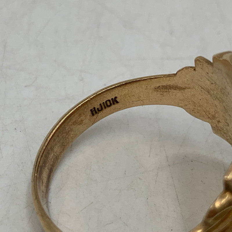 【中古品】【メンズ/レディース】 HERFF JONES ハーフジョンズ 10K VENTURA HS CLASS RING リング 指輪 アクセサリー 192-260806-as-21-izu カラー：ゴールド 万代Net店