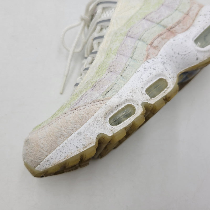 【中古品】【レディース】 NIKE ナイキ W AIR MAX 95 PRM CU9454-194 ウィメンズ エア マックス 95 PRM スニーカー シューズ 靴 166-260727-as-07-izu サイズ：23.5cm カラー：WHITE/MULTI-COLOR-BLUE TINT 万代Net店