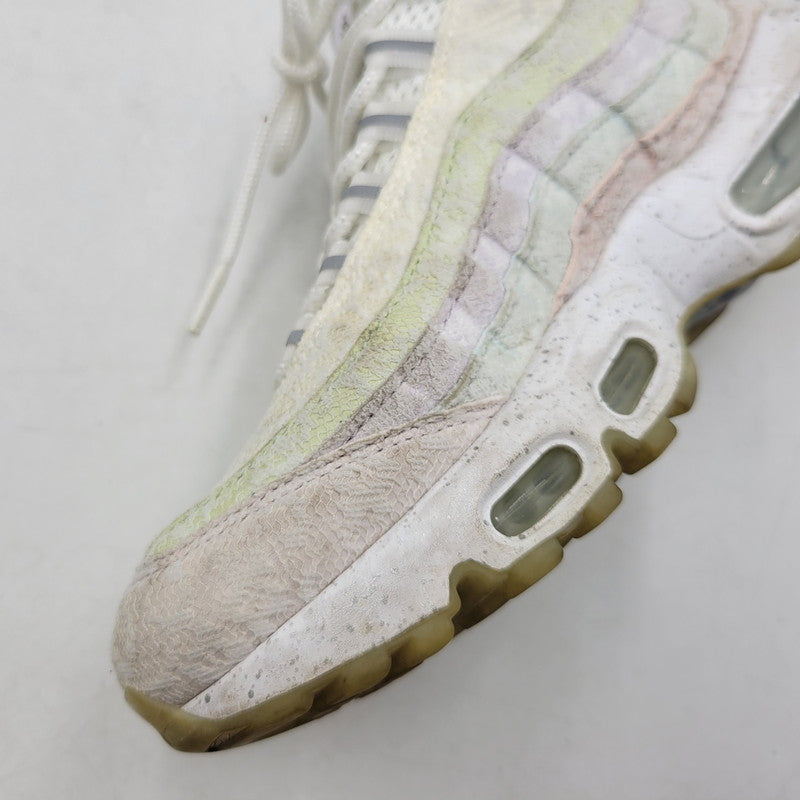 【中古品】【レディース】 NIKE ナイキ W AIR MAX 95 PRM CU9454-194 ウィメンズ エア マックス 95 PRM スニーカー シューズ 靴 166-260727-as-07-izu サイズ：23.5cm カラー：WHITE/MULTI-COLOR-BLUE TINT 万代Net店