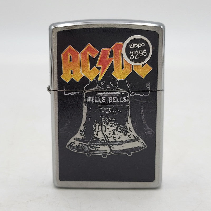 【中古美品】【メンズ/レディース】 ZIPPO ジッポ AC/DC BELL 23年製 喫煙具 ライター 206-260727-as-04-izu カラー：シルバー×ブラック 万代Net店