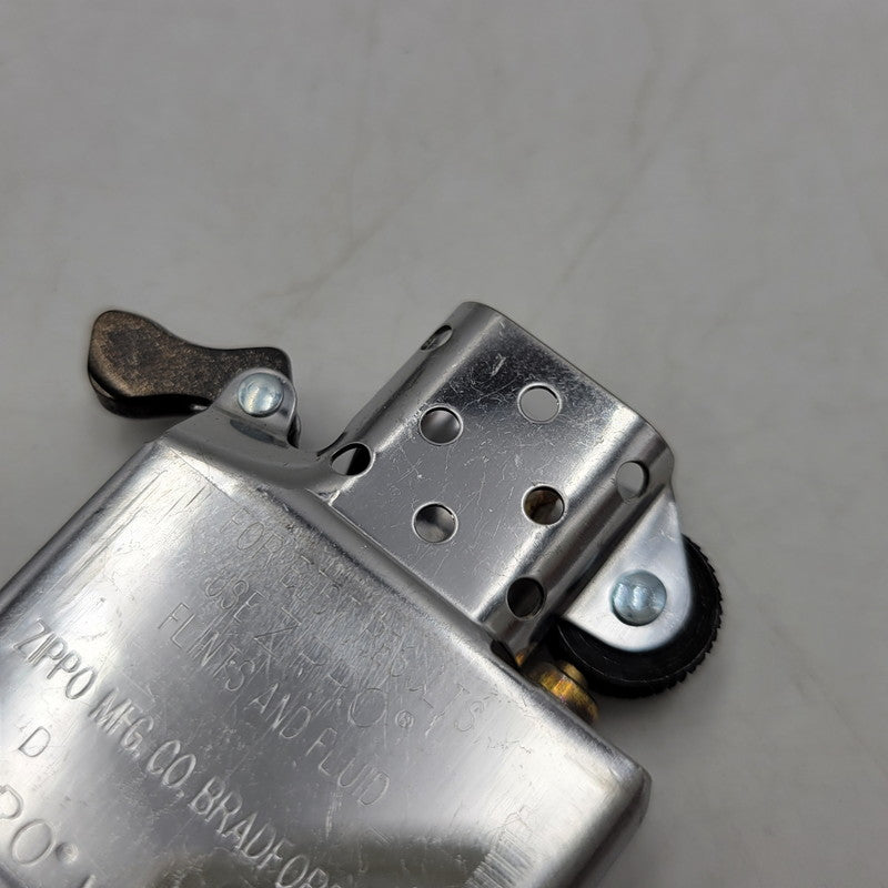 【中古品】【メンズ/レディース】 ZIPPO ジッポ LIZARD SKIN LEATHER 22年製 喫煙具 ライター 206-260727-as-02-izu カラー：ブラウン系×ブラック 万代Net店