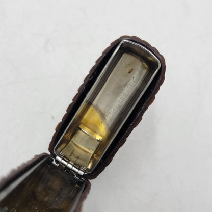 【中古品】【メンズ/レディース】 ZIPPO ジッポ LIZARD SKIN LEATHER 22年製 喫煙具 ライター 206-260727-as-02-izu カラー：ブラウン系×ブラック 万代Net店