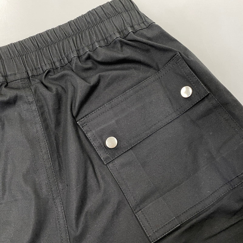 【中古品】【メンズ】 RICK OWENS リックオウエンス RU01F2377-TE BAUHAUS CARGO バウハウス カーゴ パンツ ボトムス 152-260729-kh-01-izu サイズ：50 カラー：ブラック 万代Net店