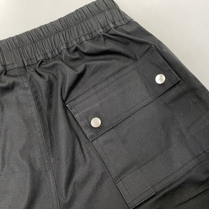 【中古品】【メンズ】 RICK OWENS リックオウエンス RU01F2377-TE BAUHAUS CARGO バウハウス カーゴ パンツ ボトムス 152-260729-kh-01-izu サイズ：50 カラー：ブラック 万代Net店