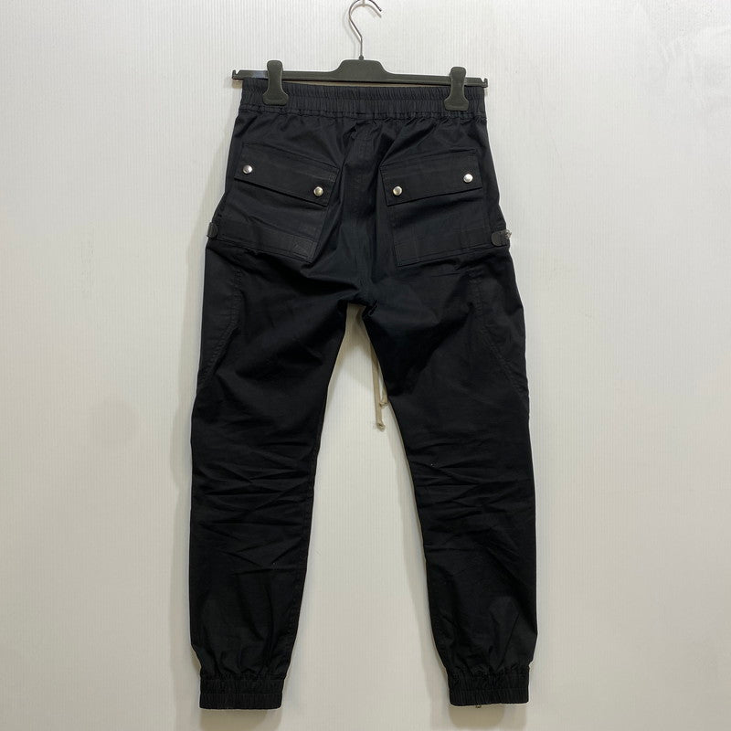 【中古品】【メンズ】 RICK OWENS リックオウエンス RU01F2377-TE BAUHAUS CARGO バウハウス カーゴ パンツ ボトムス 152-260729-kh-01-izu サイズ：50 カラー：ブラック 万代Net店