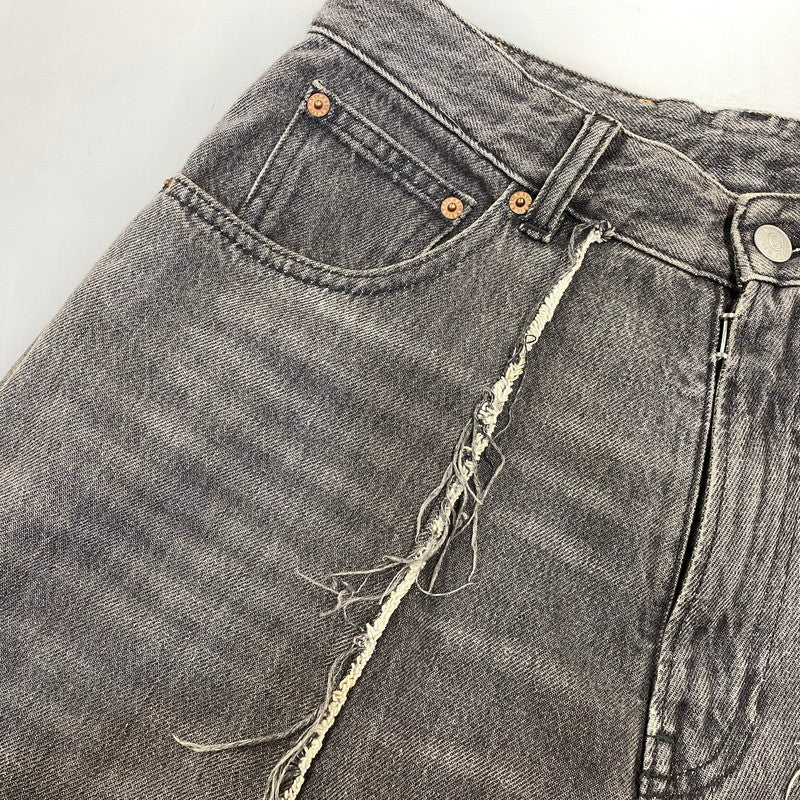 【中古品】【メンズ】 MM6 MAISON MARGIELA エムエムシックス メゾンマルジェラ SH0LA0002 24SS RAW JEANS ロウ ジーンズ パンツ ボトムス ズボン 152-260728-cs-06-izu サイズ：29 カラー：ブラック 万代Net店