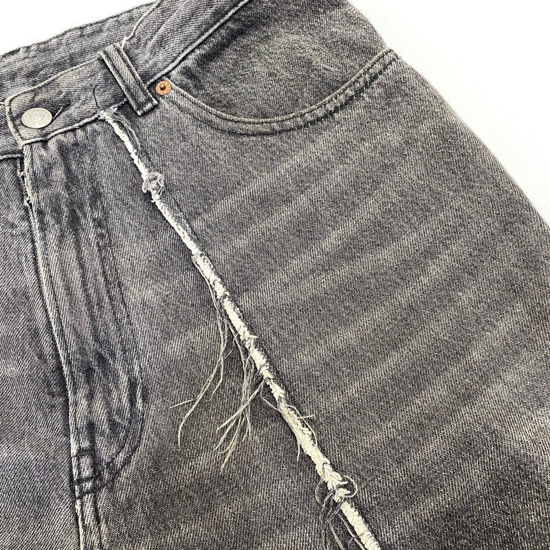【中古品】【メンズ】 MM6 MAISON MARGIELA エムエムシックス メゾンマルジェラ SH0LA0002 24SS RAW JEANS ロウ ジーンズ パンツ ボトムス ズボン 152-260728-cs-06-izu サイズ：29 カラー：ブラック 万代Net店