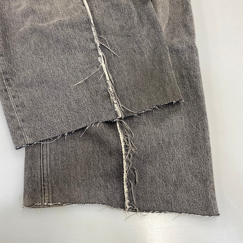 【中古品】【メンズ】 MM6 MAISON MARGIELA エムエムシックス メゾンマルジェラ SH0LA0002 24SS RAW JEANS ロウ ジーンズ パンツ ボトムス ズボン 152-260728-cs-06-izu サイズ：29 カラー：ブラック 万代Net店