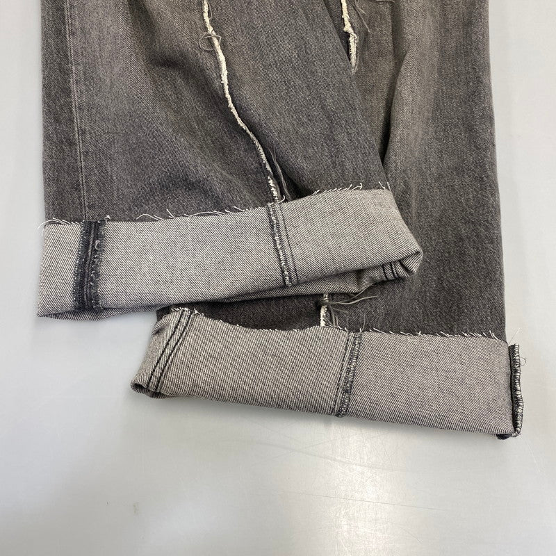 【中古品】【メンズ】 MM6 MAISON MARGIELA エムエムシックス メゾンマルジェラ SH0LA0002 24SS RAW JEANS ロウ ジーンズ パンツ ボトムス ズボン 152-260728-cs-06-izu サイズ：29 カラー：ブラック 万代Net店