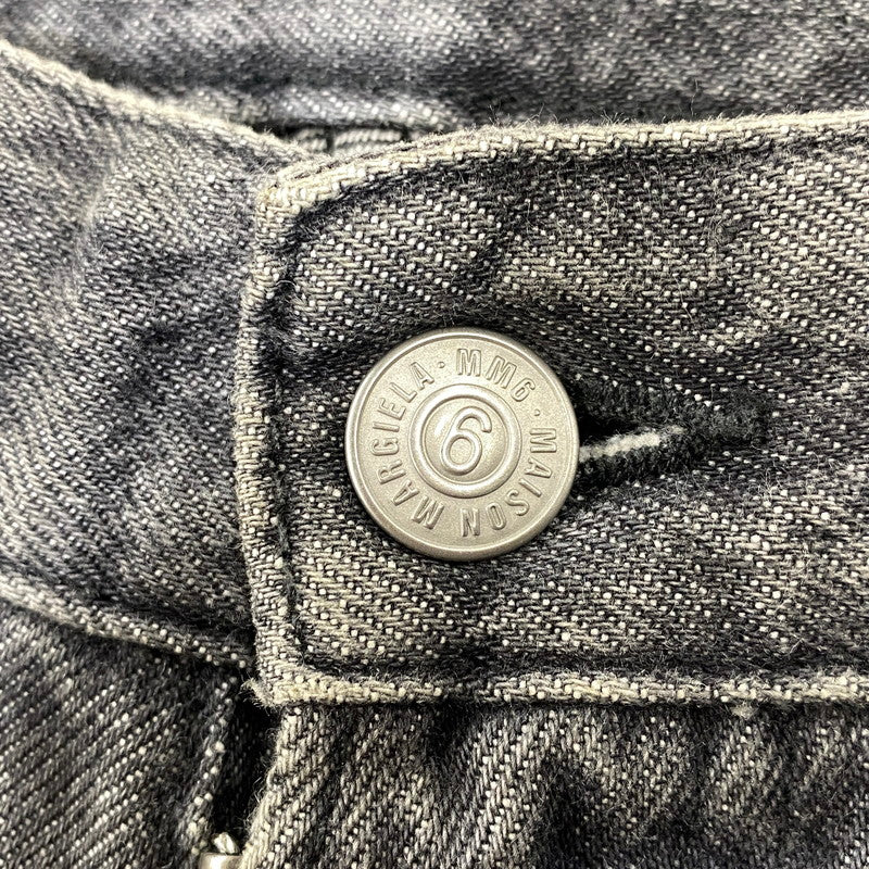【中古品】【メンズ】 MM6 MAISON MARGIELA エムエムシックス メゾンマルジェラ SH0LA0002 24SS RAW JEANS ロウ ジーンズ パンツ ボトムス ズボン 152-260728-cs-06-izu サイズ：29 カラー：ブラック 万代Net店
