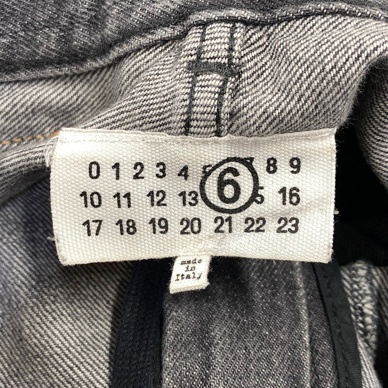 【中古品】【メンズ】 MM6 MAISON MARGIELA エムエムシックス メゾンマルジェラ SH0LA0002 24SS RAW JEANS ロウ ジーンズ パンツ ボトムス ズボン 152-260728-cs-06-izu サイズ：29 カラー：ブラック 万代Net店