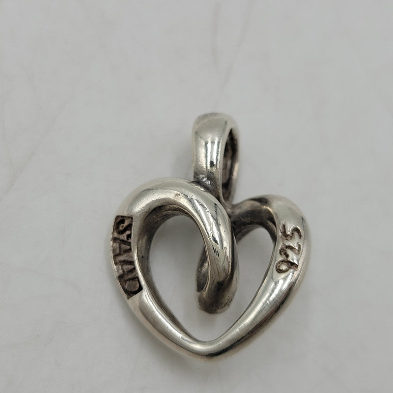 【中古品】【メンズ/レディース】 SAAD サード 925 HEART PENDANT TOP ハート ペンダントトップ アクセサリー 191-260727-as-05-izu カラー：シルバー 万代Net店