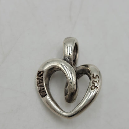 【中古品】【メンズ/レディース】 SAAD サード 925 HEART PENDANT TOP ハート ペンダントトップ アクセサリー 191-260727-as-05-izu カラー：シルバー 万代Net店