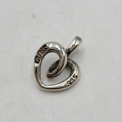 【中古品】【メンズ/レディース】 SAAD サード 925 HEART PENDANT TOP ハート ペンダントトップ アクセサリー 191-260727-as-05-izu カラー：シルバー 万代Net店