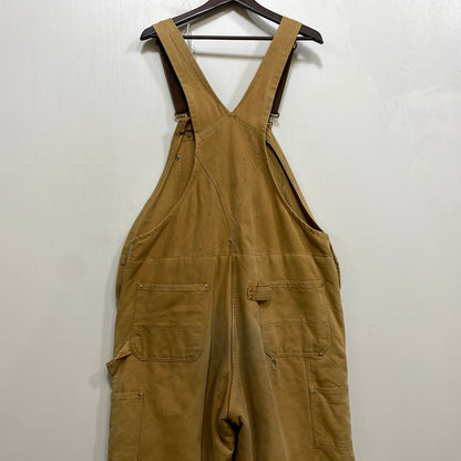 【現状渡し品】【メンズ】 CARHARTT カーハート USA製 星タグ DUCK DOUBLEKNEE QUILTING OVER ALL ダック ダブルニー キルティング オーバーオール 157-260729-kh-05-izu カラー：ベージュ 万代Net店