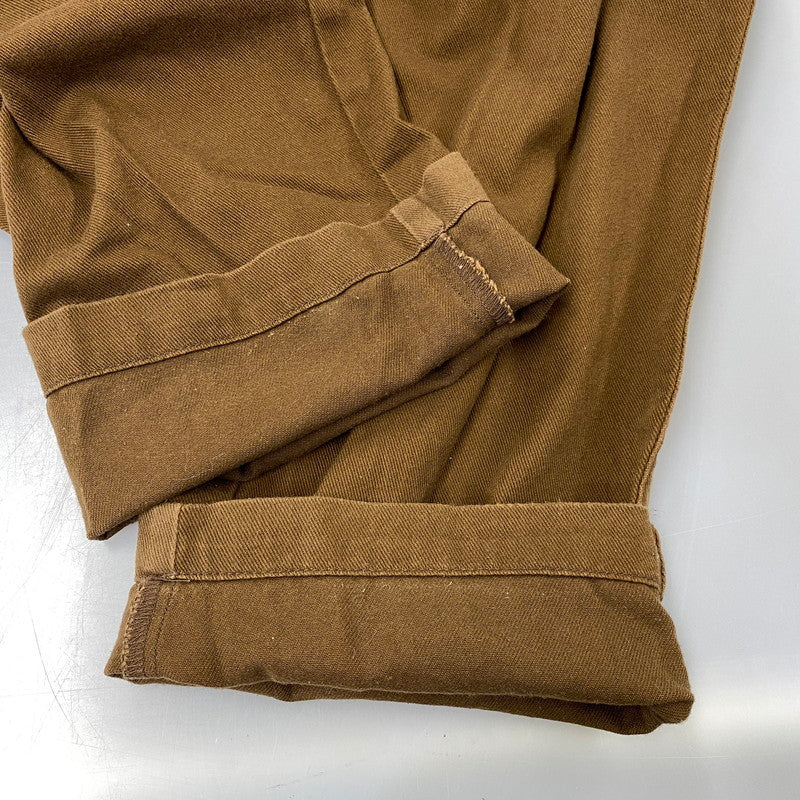 【中古品】【メンズ】 DESCENDANT ディセンダント SHORE TWILL BEACH TROUSERS ツイル ビーチ トラウザーズ パンツ ボトムス 153-260729-kh-04-izu サイズ：3 カラー：ブラウン 万代Net店