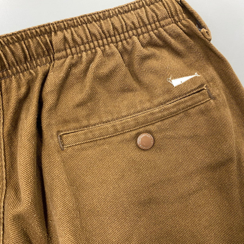 【中古品】【メンズ】 DESCENDANT ディセンダント SHORE TWILL BEACH TROUSERS ツイル ビーチ トラウザーズ パンツ ボトムス 153-260729-kh-04-izu サイズ：3 カラー：ブラウン 万代Net店