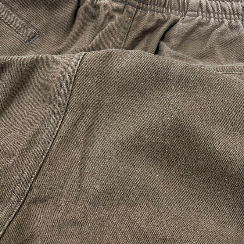 【中古品】【メンズ】 DESCENDANT ディセンダント SHORE TWILL BEACH TROUSERS ツイル ビーチ トラウザーズ パンツ ボトムス 153-260729-kh-04-izu サイズ：3 カラー：ブラウン 万代Net店