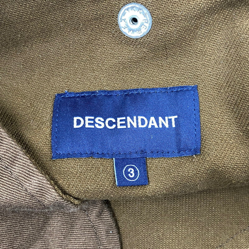 【中古品】【メンズ】 DESCENDANT ディセンダント SHORE TWILL BEACH TROUSERS ツイル ビーチ トラウザーズ パンツ ボトムス 153-260729-kh-04-izu サイズ：3 カラー：ブラウン 万代Net店