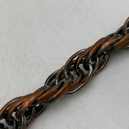 【中古品】【メンズ/レディース】 MAISON MARTIN MARGIELA メゾン マルタン マルジェラ BRASS BRACELET ブラス ブレスレット 本人期 アクセサリー 182-260806-as-17-izu カラー：シルバー×ゴールド系 万代Net店