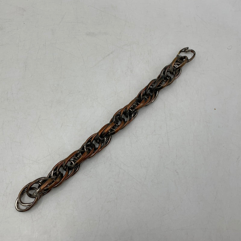 【中古品】【メンズ/レディース】 MAISON MARTIN MARGIELA メゾン マルタン マルジェラ BRASS BRACELET ブラス ブレスレット 本人期 アクセサリー 182-260806-as-17-izu カラー：シルバー×ゴールド系 万代Net店