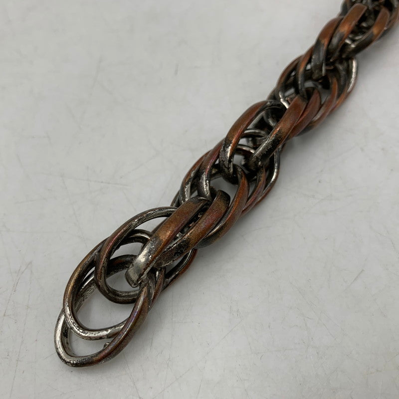 【中古品】【メンズ/レディース】 MAISON MARTIN MARGIELA メゾン マルタン マルジェラ BRASS BRACELET ブラス ブレスレット 本人期 アクセサリー 182-260806-as-17-izu カラー：シルバー×ゴールド系 万代Net店