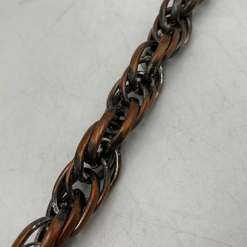 【中古品】【メンズ/レディース】 MAISON MARTIN MARGIELA メゾン マルタン マルジェラ BRASS BRACELET ブラス ブレスレット 本人期 アクセサリー 182-260806-as-17-izu カラー：シルバー×ゴールド系 万代Net店