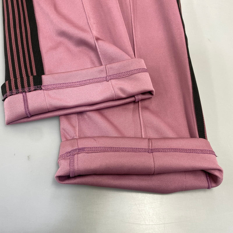 【中古品】【メンズ】 NEEDLES × KAE TANAKA ニードルス カエ タナカ QV428 TRACK PANT トラック パンツ ボトムス ズボン 151-260728-cs-02-izu サイズ：S カラー：ピンク×チャコール 万代Net店