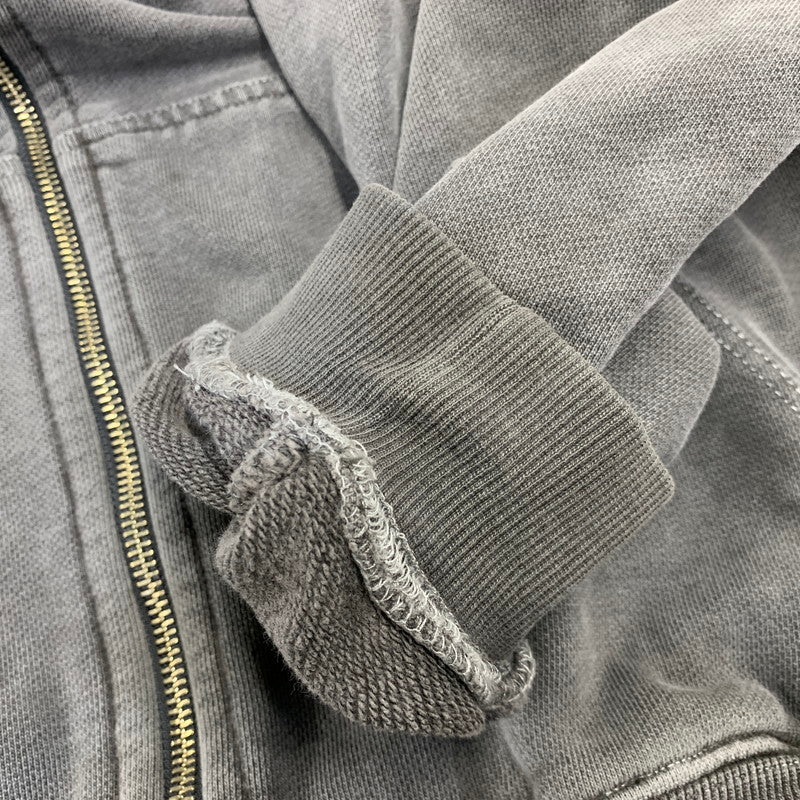 【中古品】【メンズ】 XLARGE エクストララージ 101223012002 PIGMENT DYED EMBOSS LOGO ZIP HOODED SWEAT ピグメント ダイ エンボス ロゴ ジップ フーデッド スウェット トップス 長袖 142-260730-cs-27-izu サイズ：XL カラー：グレー 万代Net店