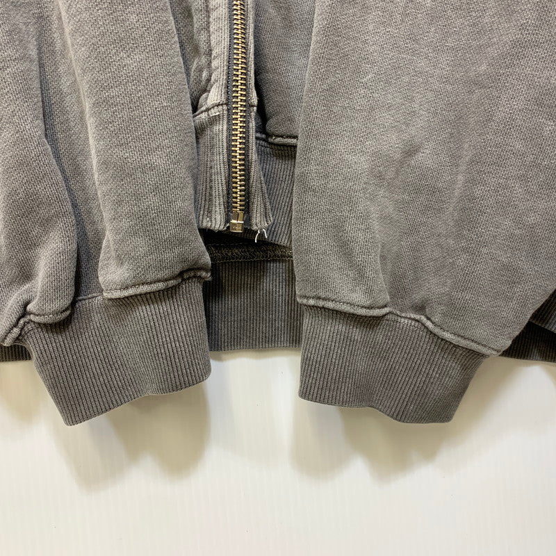 【中古品】【メンズ】 XLARGE エクストララージ 101223012002 PIGMENT DYED EMBOSS LOGO ZIP HOODED SWEAT ピグメント ダイ エンボス ロゴ ジップ フーデッド スウェット トップス 長袖 142-260730-cs-27-izu サイズ：XL カラー：グレー 万代Net店