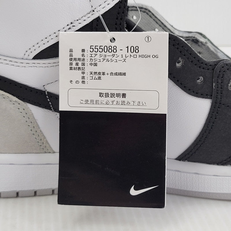 【中古品】【メンズ】 NIKE ナイキ AIR JORDAN 1 RETRO HIGH OG 555088-108 エア ジョーダン 1 レトロ ハイ OG スニーカー 靴 160-260729-as-22-izu サイズ：27cm カラー：WHITE/BLEACHED CORAL-BLACK 万代Net店