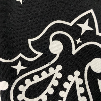 【中古品】【メンズ】 SUPREME シュプリーム × HANES ヘインズ BANDANA TAGLESS TEE バンダナ タグレス Tシャツ トップス 149-260728-kh-07-izu サイズ：M カラー：ブラック×ホワイト 万代Net店