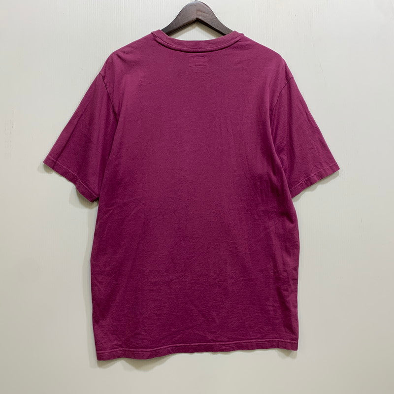 【中古品】【メンズ】 SUPREME シュプリーム LASER CUT S LOGO POCKET TEE レーザーカット Sロゴ ポケット Tシャツ トップス 149-260728-kh-08-izu サイズ：M カラー：パープル系 万代Net店