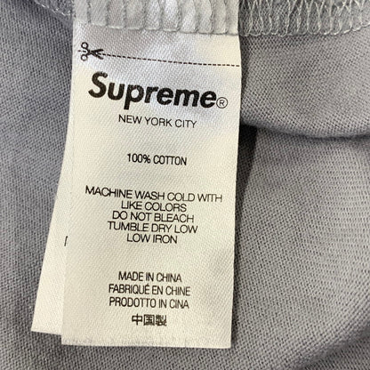 【中古品】【メンズ】 SUPREME シュプリーム TYPEWRITER SS TOP タイプライター ショートスリーブ トップ Tシャツ 149-260728-kh-11-izu サイズ：M カラー：グレー 万代Net店