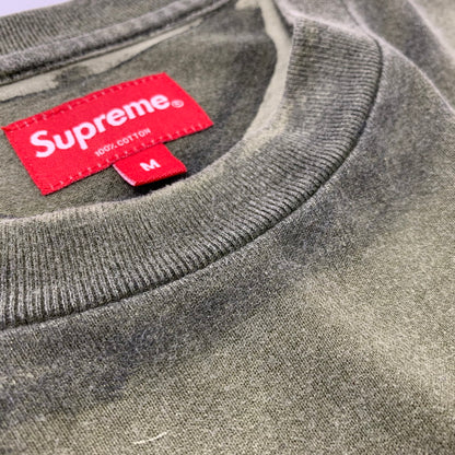 【中古品】【メンズ】 SUPREME シュプリーム GRADIENT SS TOP グラディエント ショートスリーブ トップ Tシャツ 149-260728-kh-10-izu サイズ：M カラー：オリーブ 万代Net店