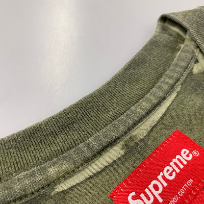 【中古品】【メンズ】 SUPREME シュプリーム GRADIENT SS TOP グラディエント ショートスリーブ トップ Tシャツ 149-260728-kh-10-izu サイズ：M カラー：オリーブ 万代Net店