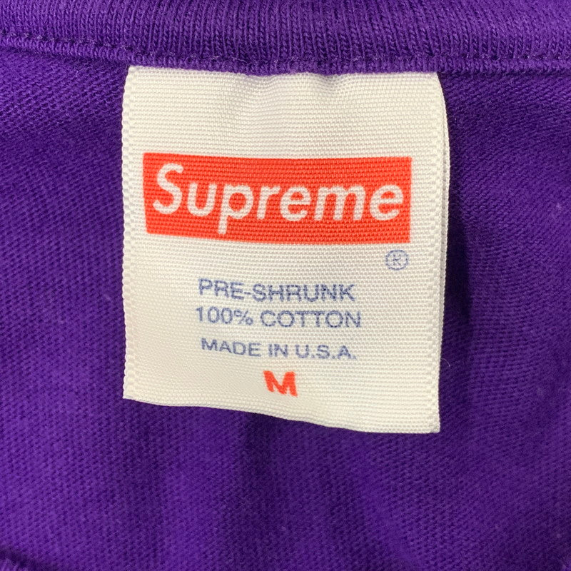 【中古品】【メンズ】 SUPREME シュプリーム DIAMOND TEE ダイヤモンド Tシャツ トップス 149-260728-kh-09-izu サイズ：M カラー：パープル 万代Net店