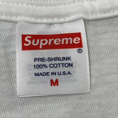 【中古品】【メンズ】 SUPREME シュプリーム 30TH ANNIVERSARY FIRST TEE 30周年 ファースト Tシャツ トップス 149-260728-kh-13-izu サイズ：M カラー：ホワイト 万代Net店