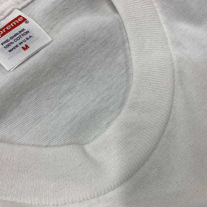 【中古品】【メンズ】 SUPREME シュプリーム 30TH ANNIVERSARY FIRST TEE 30周年 ファースト Tシャツ トップス 149-260728-kh-13-izu サイズ：M カラー：ホワイト 万代Net店