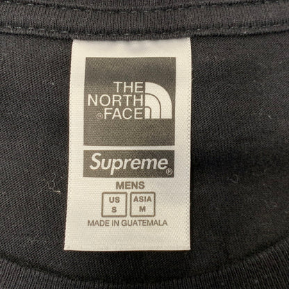 【中古品】【メンズ】 SUPREME シュプリーム × THE NORTH FACE ザ・ノースフェイス NT02203I SKETCH SS TOP スケッチ ショートスリーブ トップ Tシャツ 149-260728-kh-12-izu サイズ：M カラー：ブラック 万代Net店