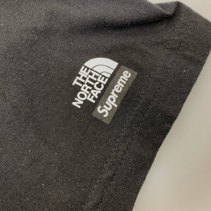 【中古品】【メンズ】 SUPREME シュプリーム × THE NORTH FACE ザ・ノースフェイス NT02203I SKETCH SS TOP スケッチ ショートスリーブ トップ Tシャツ 149-260728-kh-12-izu サイズ：M カラー：ブラック 万代Net店