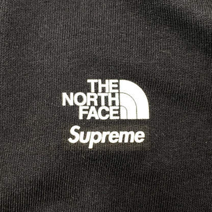 【中古品】【メンズ】 SUPREME シュプリーム × THE NORTH FACE ザ・ノースフェイス NT52400I SS TOP ショートスリーブ トップ Tシャツ 149-260729-kh-08-izu サイズ：XL カラー：ブラック 万代Net店