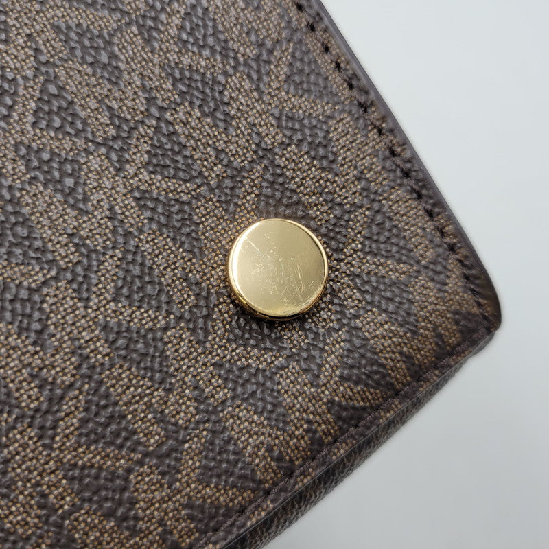 【中古品】【レディース】 Michael Kors マイケルコース NOUVEAU HAMILTON LARGE SATCHEL 30F9G0HS3B ヌーボー ハミルトン ラージ サッチェル ハンドバッグ ショルダーバッグ 188-260802-as-09-izu カラー：ブラウン 万代Net店
