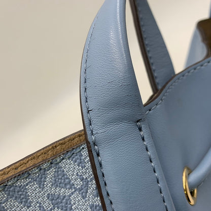 【中古品】【レディース】 MICHAEL KORS マイケルコース 35S2G8PS6L PHOEBE LG DRWSTRNG GRAB BAG ドローストリング グラブ バッグ カバン 鞄 188-260730-cs-29-izu カラー：ライトブルー 万代Net店