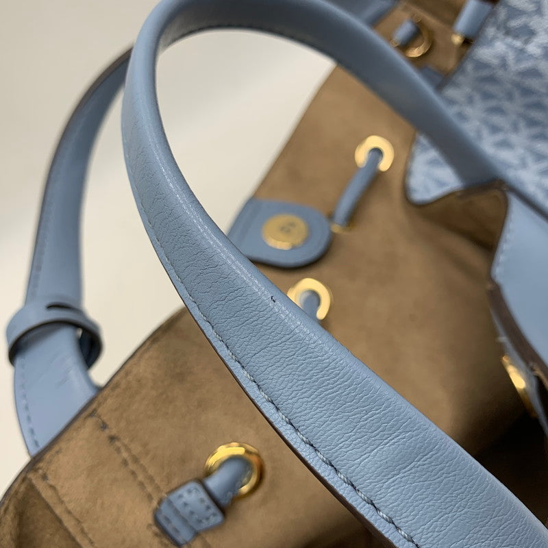 【中古品】【レディース】 MICHAEL KORS マイケルコース 35S2G8PS6L PHOEBE LG DRWSTRNG GRAB BAG ドローストリング グラブ バッグ カバン 鞄 188-260730-cs-29-izu カラー：ライトブルー 万代Net店