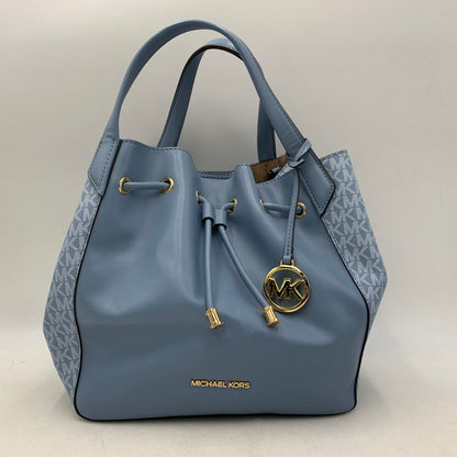 【中古品】【レディース】 MICHAEL KORS マイケルコース 35S2G8PS6L PHOEBE LG DRWSTRNG GRAB BAG ドローストリング グラブ バッグ カバン 鞄 188-260730-cs-29-izu カラー：ライトブルー 万代Net店