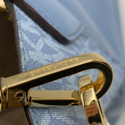 【中古品】【レディース】 MICHAEL KORS マイケルコース 35S2G8PS6L PHOEBE LG DRWSTRNG GRAB BAG ドローストリング グラブ バッグ カバン 鞄 188-260730-cs-29-izu カラー：ライトブルー 万代Net店