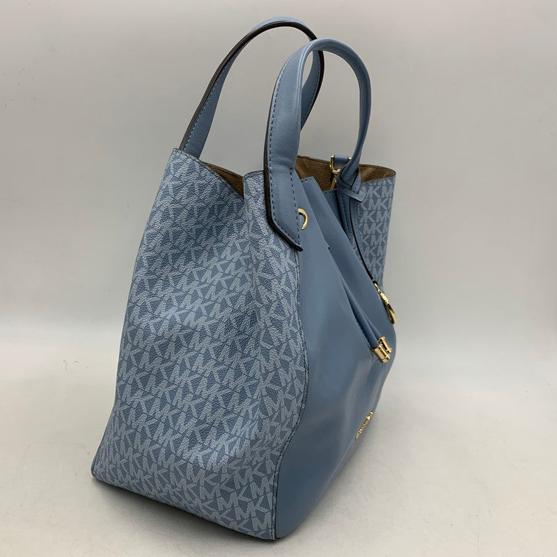 【中古品】【レディース】 MICHAEL KORS マイケルコース 35S2G8PS6L PHOEBE LG DRWSTRNG GRAB BAG ドローストリング グラブ バッグ カバン 鞄 188-260730-cs-29-izu カラー：ライトブルー 万代Net店