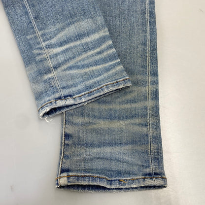 【中古品】【メンズ】 AMIRI アミリ MBTHR-DES 国内正規 THRASHER JEAN スラッシャー ジーンズ パンツ ボトムス ズボン 153-260728-cs-03-izu サイズ：29 カラー：ライトインディゴ 万代Net店